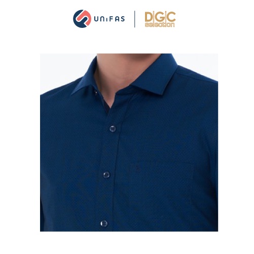 Áo sơ mi nam dài tay DGCs form Slim fit trơn màu hiện đại, chất vải Bamboo mềm mịn thấm hút tốt SASDCB10M