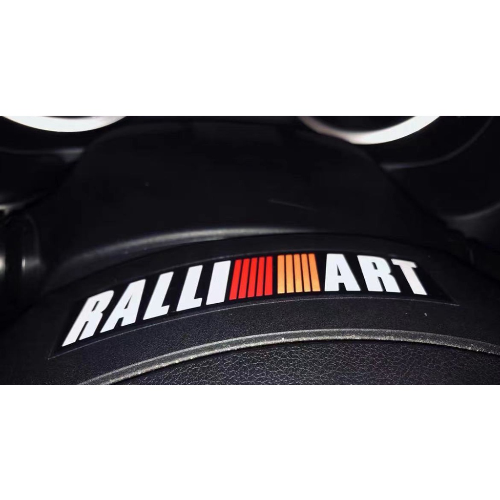 Hình dán Mitsubishi RALLIART Decal xe hơi Nội thất ô tô Hình dán đã sửa đổi Gương chiếu hậu Khăn lau Tay nắm cửa Trang trí Đề can