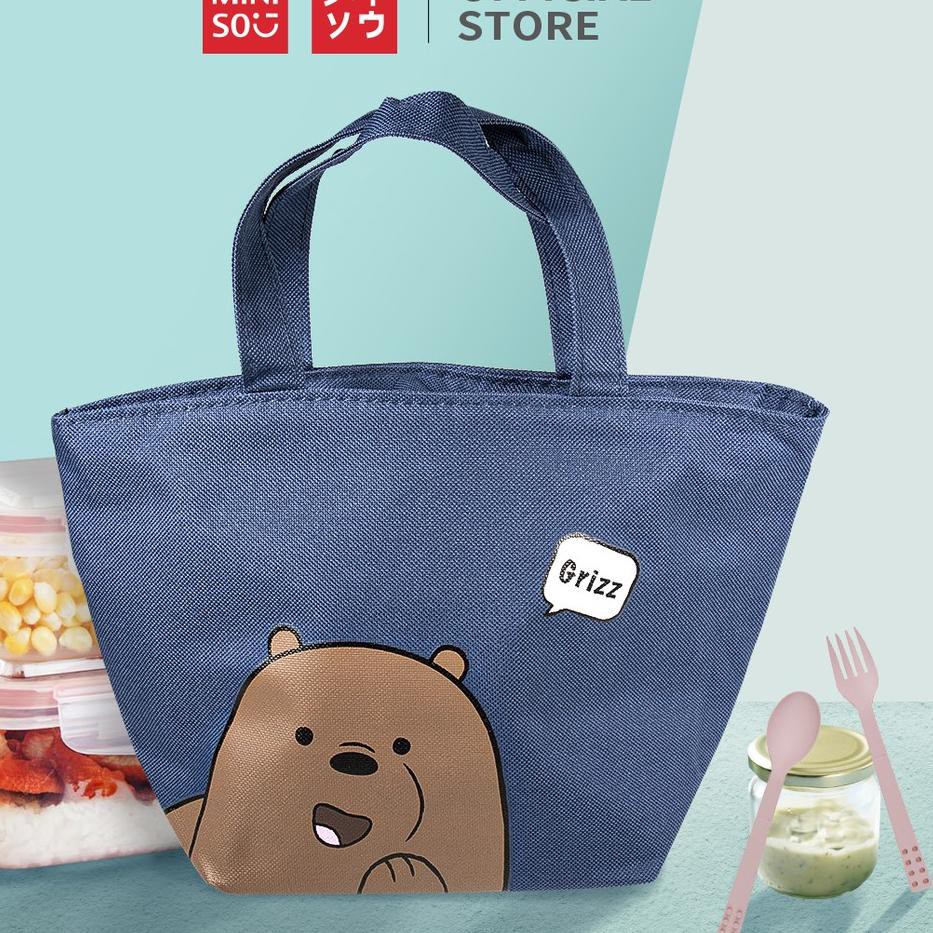 Túi Đựng Hộp Cơm Trưa Miniso Hàng Nhập Khẩu Chất Lượng Cao