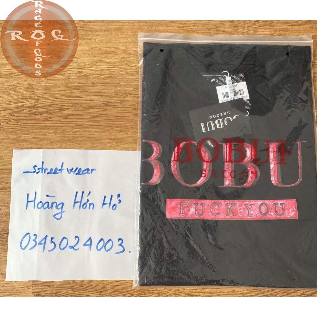Áo thun Bobui Fuck U đen chính hãng