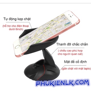 Giá đỡ điện thoại trên oto nhỏ gọn hình chuột, tiện lợi