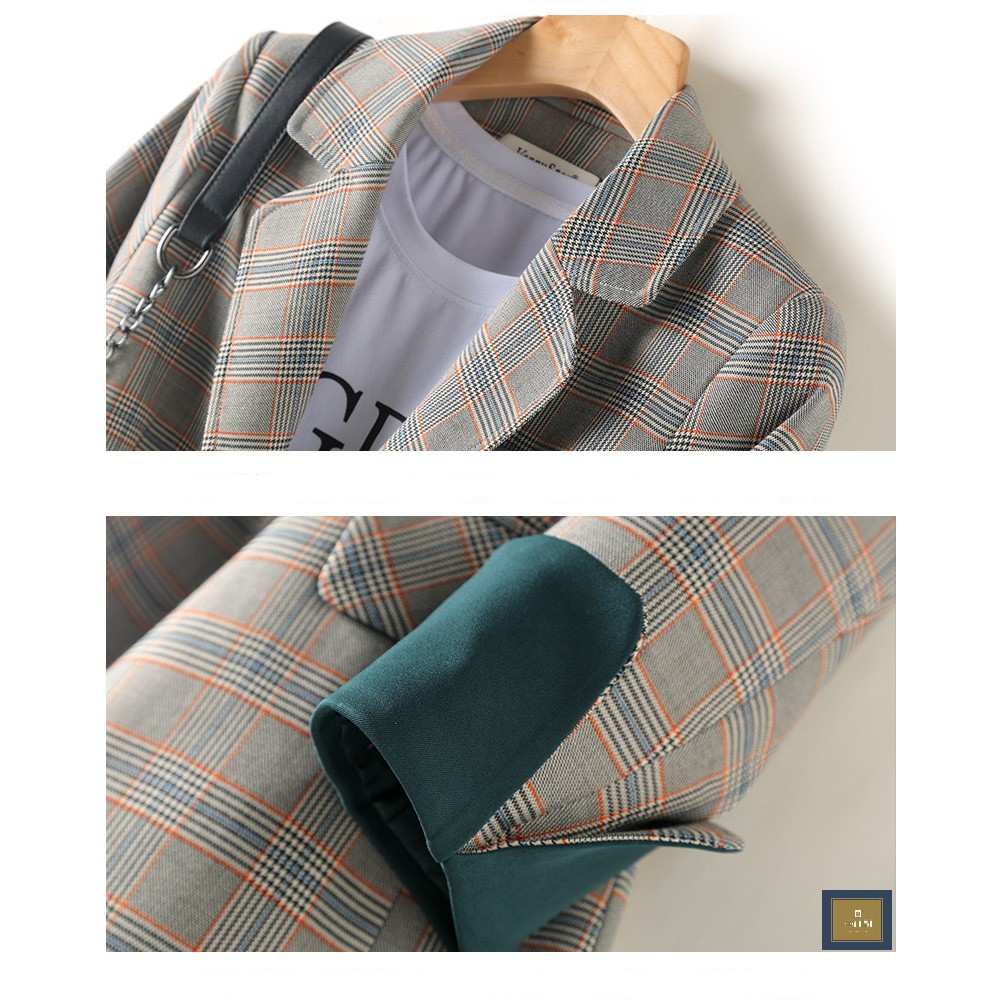 Áo blazer caro nữ đẹp phối tay phong cách Hàn Quốc | BigBuy360 - bigbuy360.vn