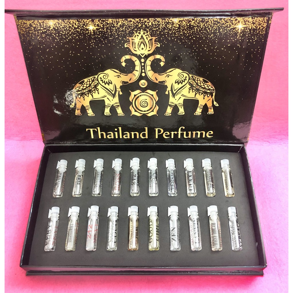 BỘ TEST NƯỚC HOA 20 MÙI[Nước Hoa Thái Lan] ỐNG 1ML ĐỦ MÙI,CAM KẾT THƠM 8-12H TRÊN DA | BigBuy360 - bigbuy360.vn