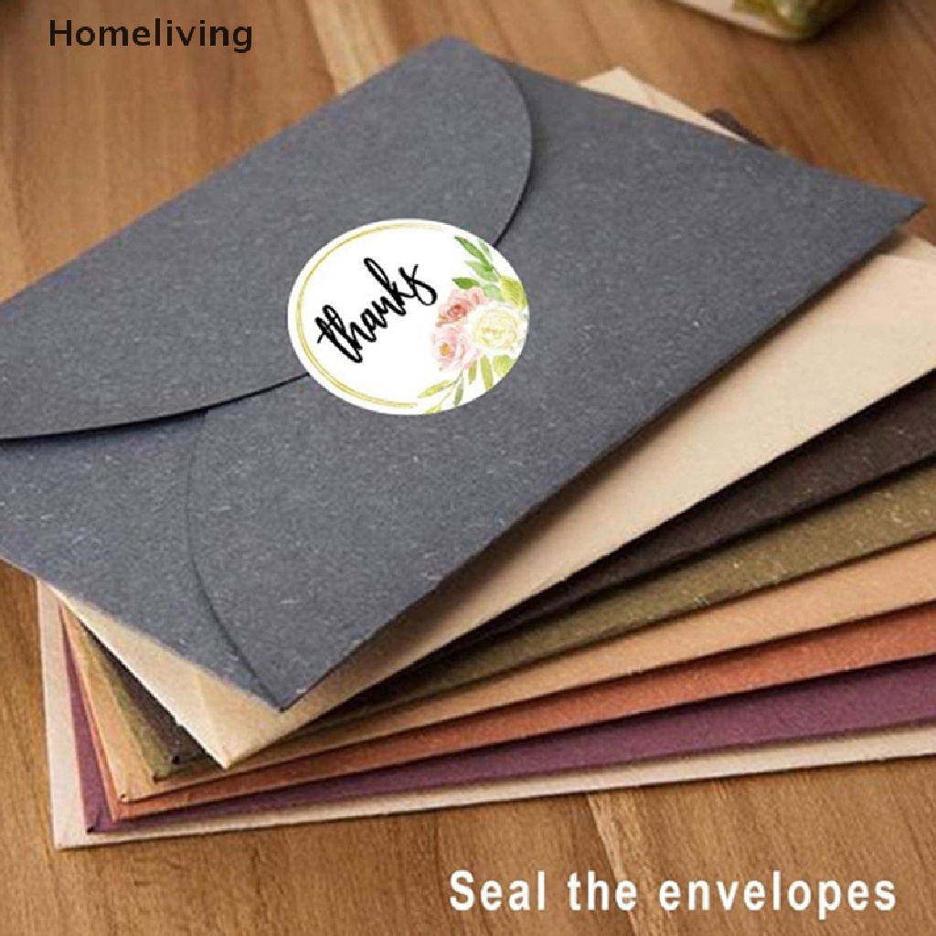 Cuộn 500 Nhãn Dán Tròn Thank You Trang Trí Tiệc