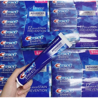Kem đánh răng Crest 3D White Advanced trắng răng của My