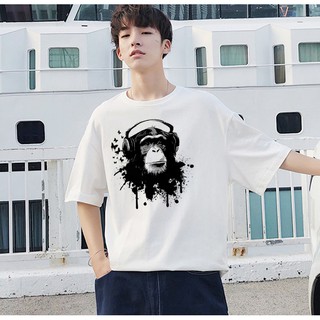 <SMLshop> ÁO THUN UNISEX BLACK MONKEY