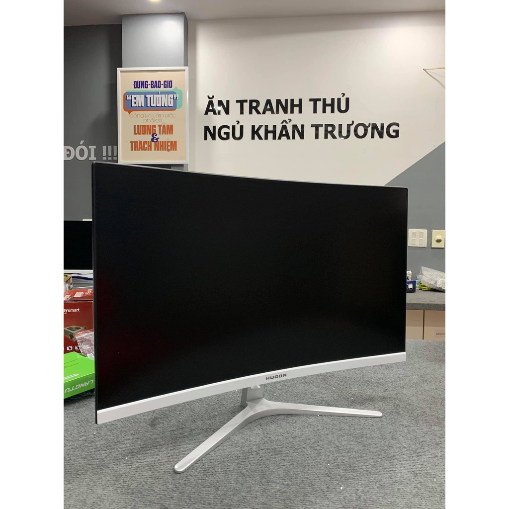 Màn hình HuGon Q27 27inch Cong Full Viền 75HZ siêu ngon | BigBuy360 - bigbuy360.vn