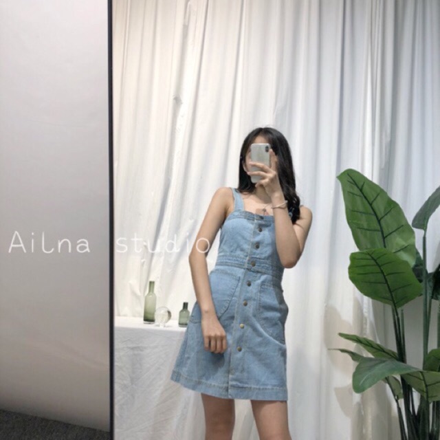 Ảnh thật 📯🗓Đầm jean SM ODER QC📮