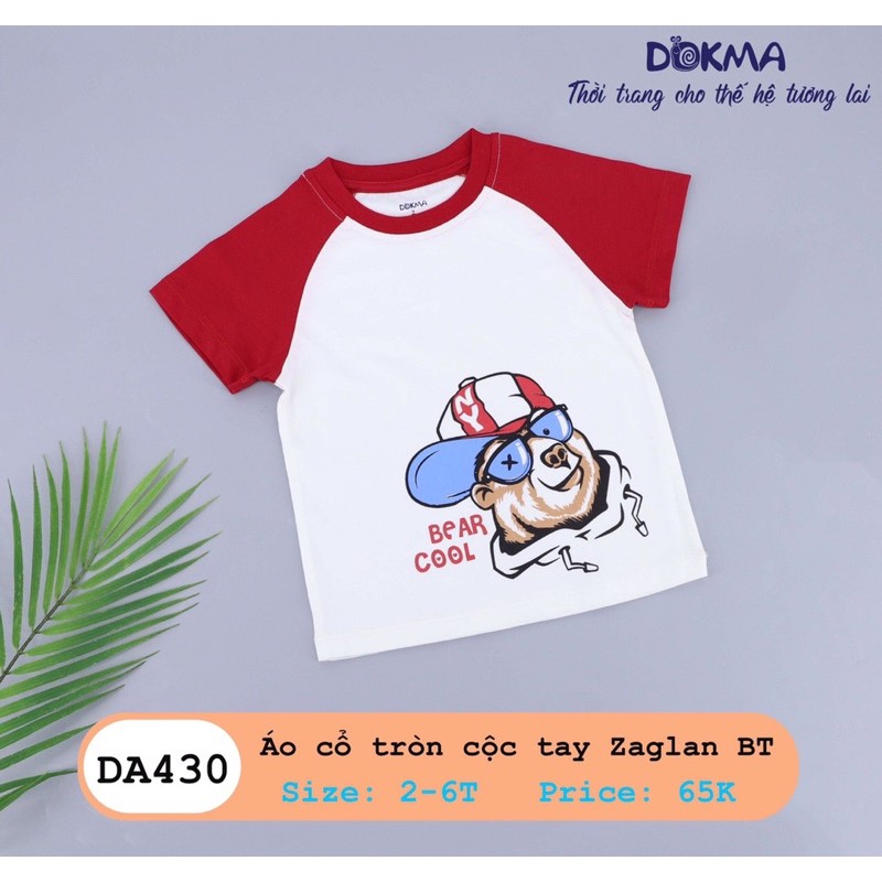 Áo cộc tay Dokma 2-6Y