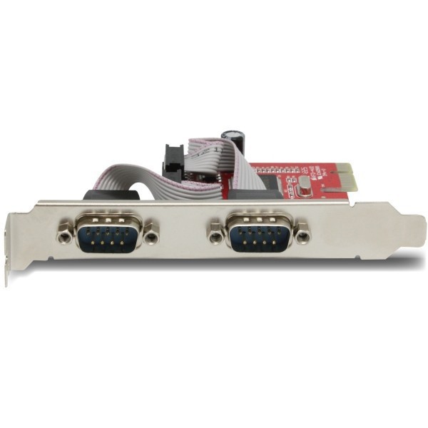 Card PCI Express to Com 2 cổng Unitek Y-7504 - Hàng Chính Hãng