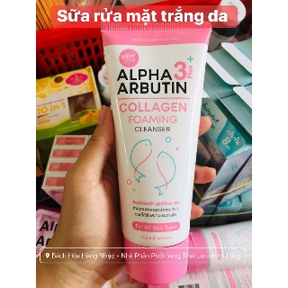 Sữa Rửa Mặt Alpha Arbutin 3 Plus Collagen 120ml Thái Lan