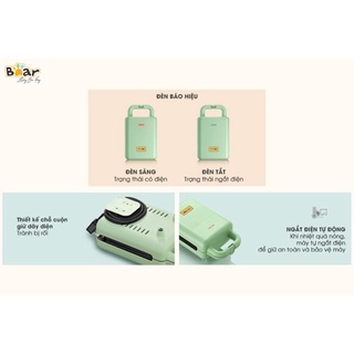 Máy nướng bánh mỳ mini Bear DBC-P05B1