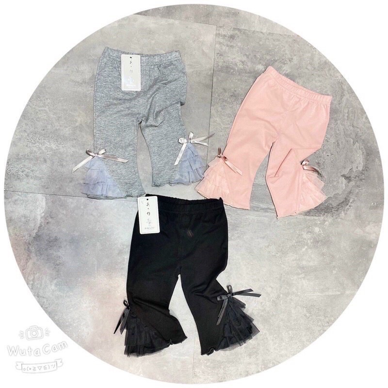 QUẦN LEGGING LỬNG ỐNG LOE CHO BÉ