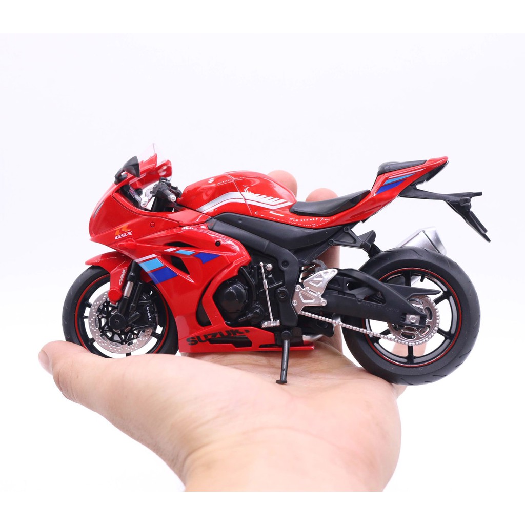 XE MÔ HÌNH MOTO Siêu xe SUZUKI GSX-R1000 | MSZ tỷ lệ 1:12