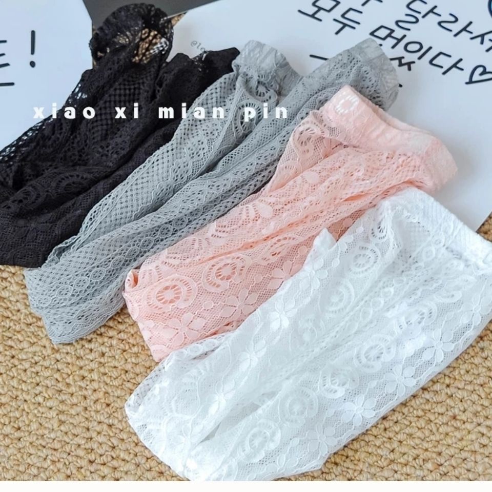 [Vận Chuyển Nhanh] Quần Legging Ôm Sát Phối Ren Mỏng Thoáng Khí Thời Trang Mùa Hè Phong Cách Hàn Quốc Dễ Phối Đồ Cho Bé Gái 5