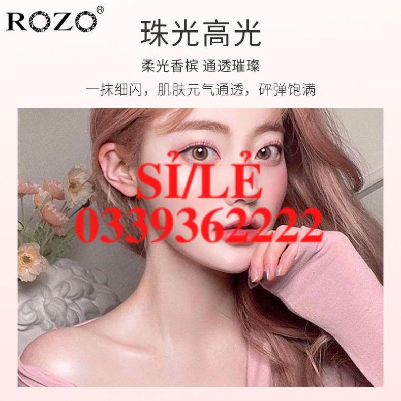 [Hàng mới về] Bảng phấn đánh khối 3 chiều ROZO trang điểm tự nhiên  HAIANHSHOP
