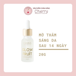 Serum (Tinh Chất) Vitamin C Zakka Naturals Glow Fruit Brightening Trắng Da, Mờ Thâm, Căng Bóng Và Chống Lão Hóa 20g