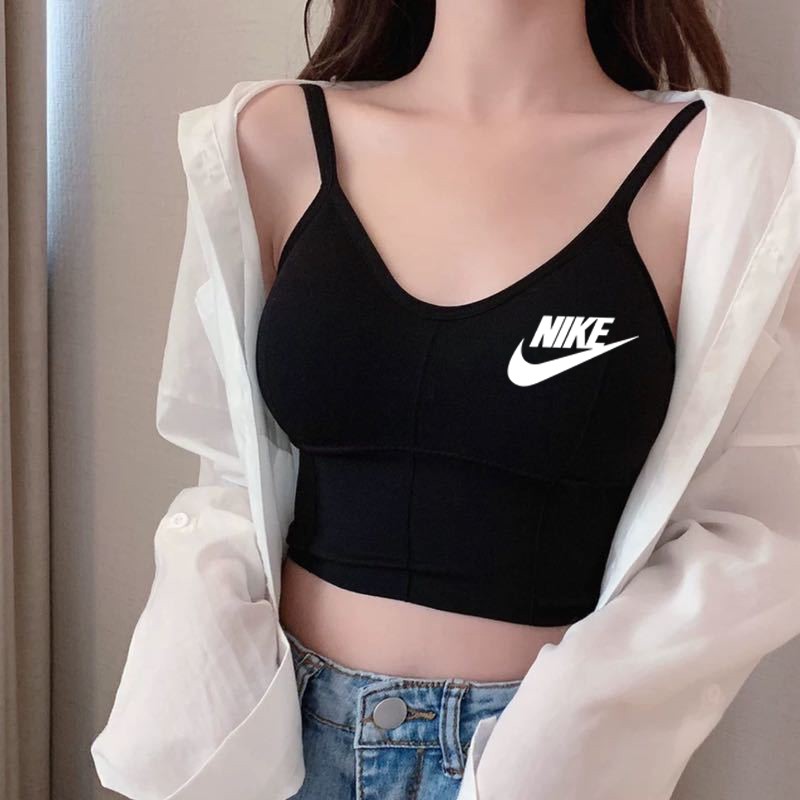 Nike Áo Lót Thể Thao Hai Dây Thời Trang Năng Động Cho Nữ