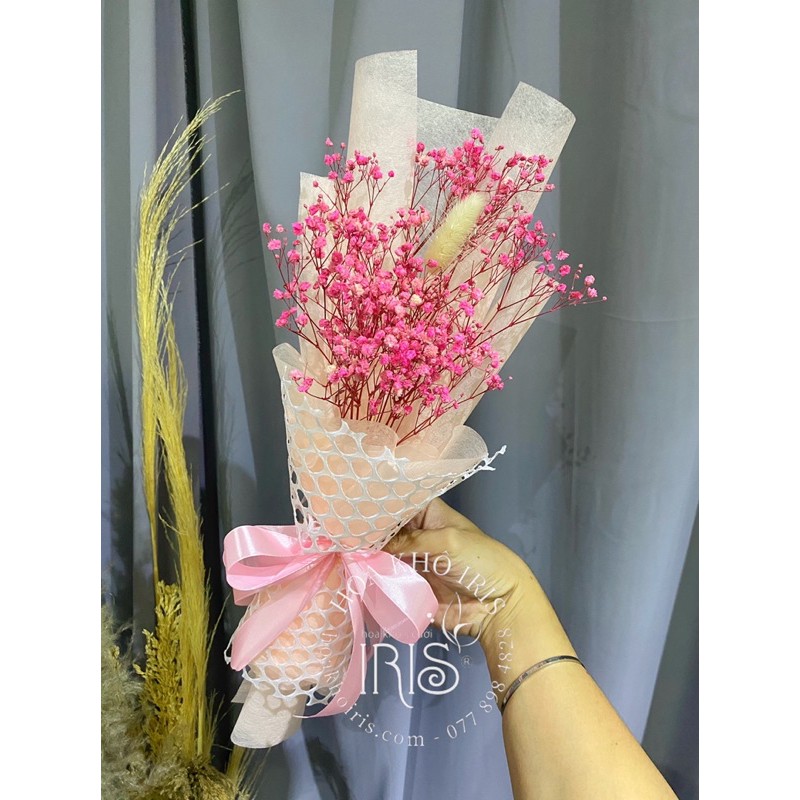 Quà Tặng ❤️Bó Hoa Baby khô Nhập Khẩu❤️ trang trí tiệc cưới vintage, Quà tặng