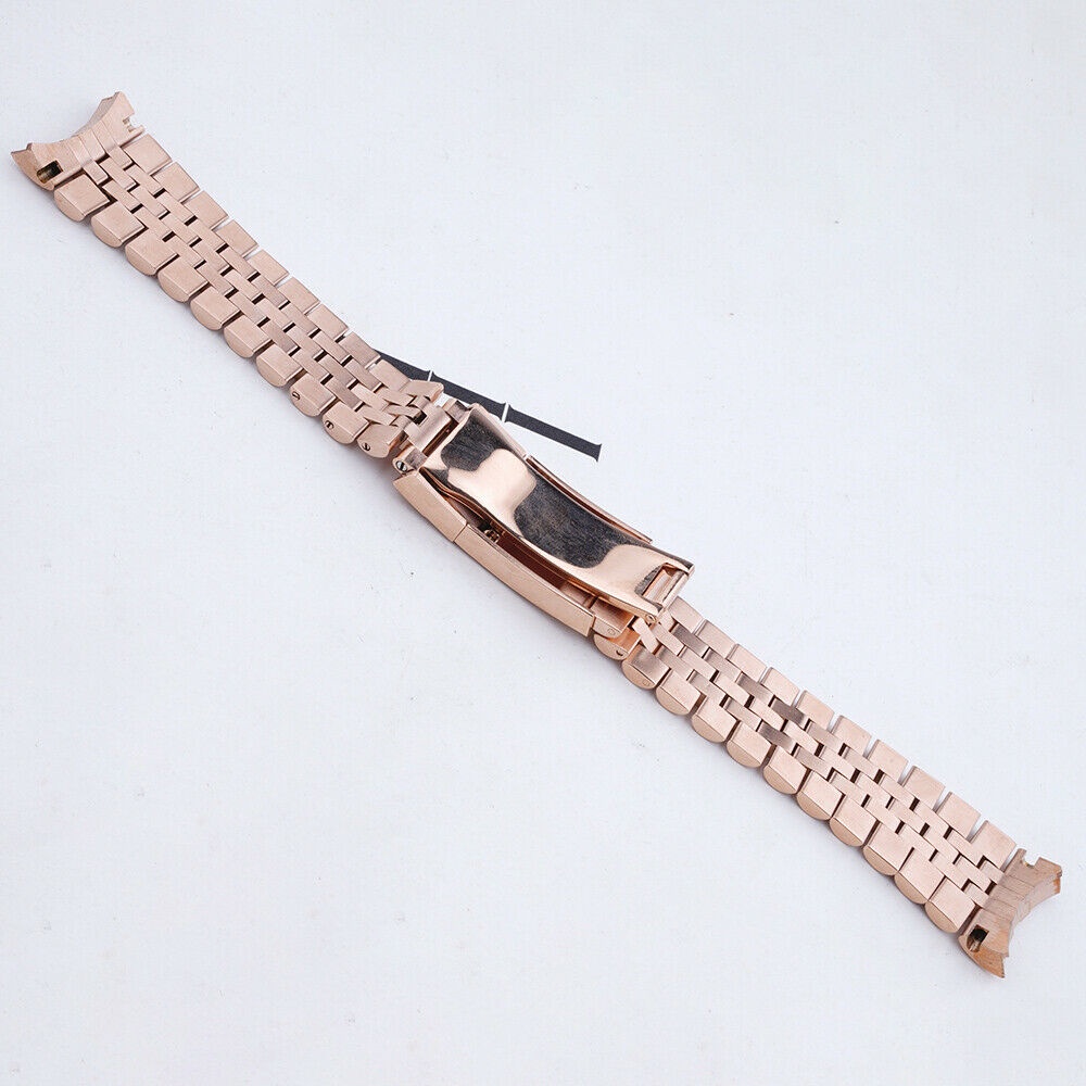 Dây Đồng Hồ 20mm Màu Vàng Hồng Cho rolex GMT Master II