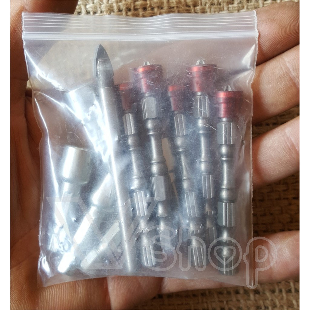 Bộ, 10 đầu bắn vít, có nam châm tăng cường. tặng mũi khoan đa năng