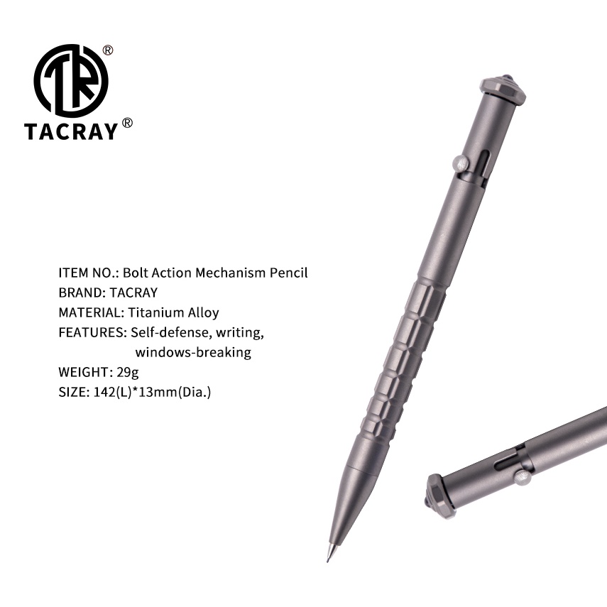 Bút Titan của Tacray 2 ruột Bi Hoặc Chì