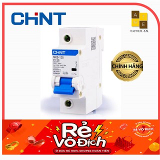 Áp tô mát an toàn MCB NXB-125 1P 80A - 100A -125A CHINT (Hàng chính hãng xuất khẩu)