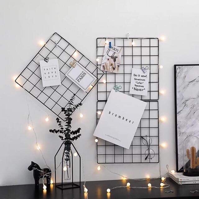 [RẺ NHẤT SHOPEE] KỆ TỦ GHÉP LƯỚI SẮT ĐA NĂNG GIÁ SIÊU RẺ - BÁN THEO TẤM SIZE 35x35cm. TẶNG KÈM CHỐT GẮN