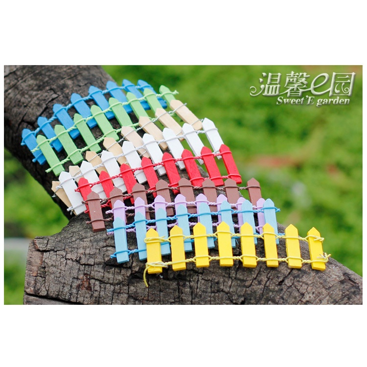 Mô Hình Hàng Rào 10x3cm 🌵FREESHIP🌵 Trang Trí Tiểu Cảnh, Sen Đá, Xương Rồng, Terrarium, Giao Màu Ngẫu Nhiên.