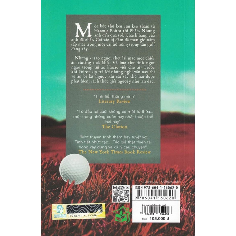 Sách - Án Mạng Trên Sân Golf