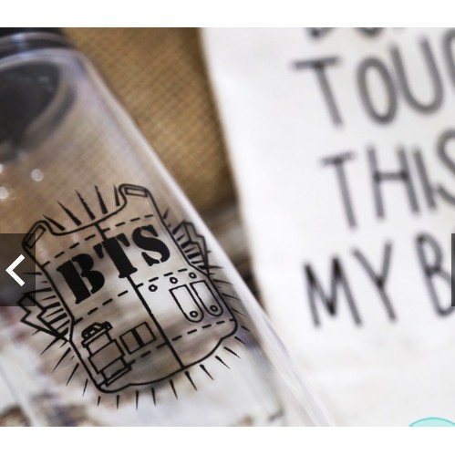 Bình đựng nước cho A.R.M.Y ( Fan BTS )