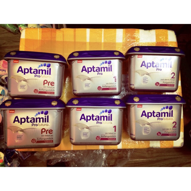 Sữa aptamil profutura (Đức) 800g các loại Pre, số 1 và số 2