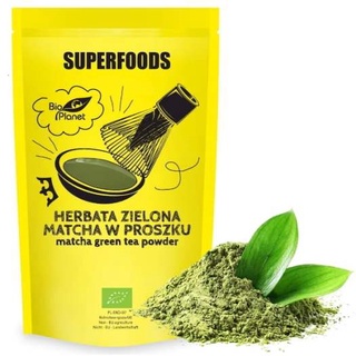 Bột matcha trà xanh hữu cơ bio planet 100g - matcha green tea powder