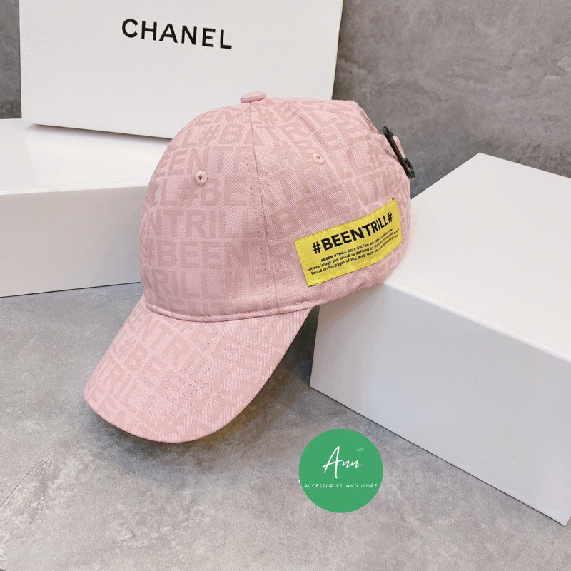 MŨ LƯỠI TRAI BEENTRILL MONOGRAM HÀN QUỐC- PHONG CÁCH THỜI TRANG, MÀU SẮC TRẺ TRUNG, PHOM MŨ CHUẨN ĐẸP STORE, FULL TAG