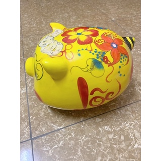 Lợn đất Bát Tràng, Heo tiết kiệm, ống đựng tiền tiết kiệm, quà tặng cho bé, đồ decor trang trí