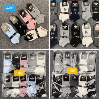 Tất nam nữ ❤️freeship❤️ combo 6 tất das nik pum chất liệu thun siêu đẹp