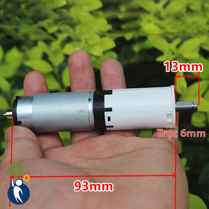 Motor Giảm Tốc 12V-24V 135-270rpm Mô Men Xoắn 1kg.cm