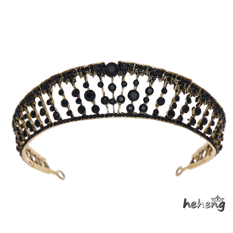 Cài Tóc Hình Vương Miện Đính Đá Sang Trọng Cho Cô Dâu