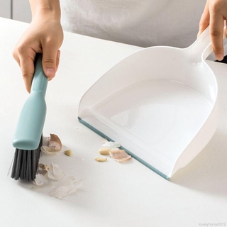Bộ Chổi Và Đồ Hốt Rác Bằng Nhựa Mềm Nhỏ Gọn Dành Cho Bàn Phím Máy Tính