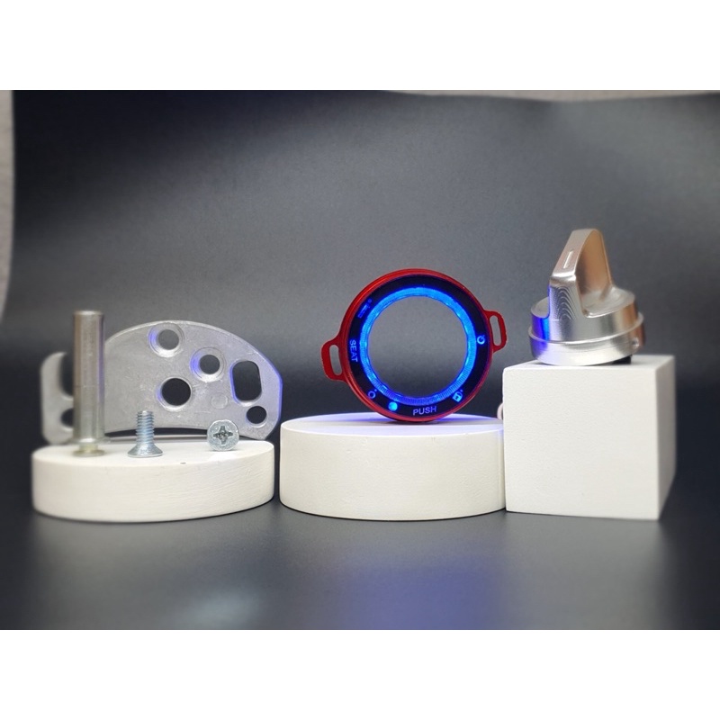Cụm khoá smartkey cnc led đúc cho xe ex 150 , sh ý