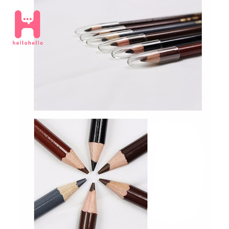 bán Hot  Lông Mày Pencil Waterproof Mỹ Phẩm Lasting Dài 6 Màu Sắc Gjr Hellohello.vn