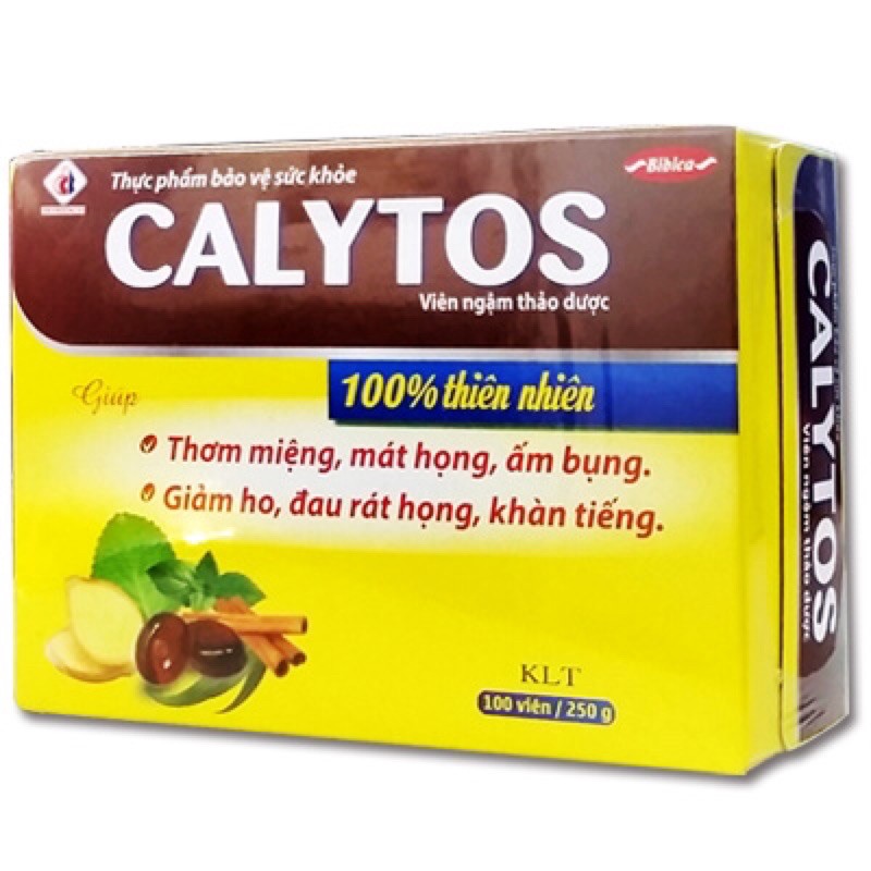 Kẹo ngậm thảo dược Calytos