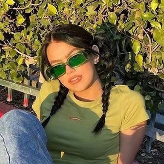 Kính Mát Gọng Vuông Nhỏ Màu Kẹo Phong Cách hip hop retro Mới