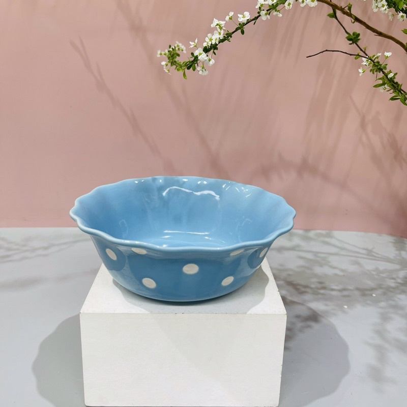 Bát đĩa sứ decor siêu đẹp bát tô đựng đồ ăn
