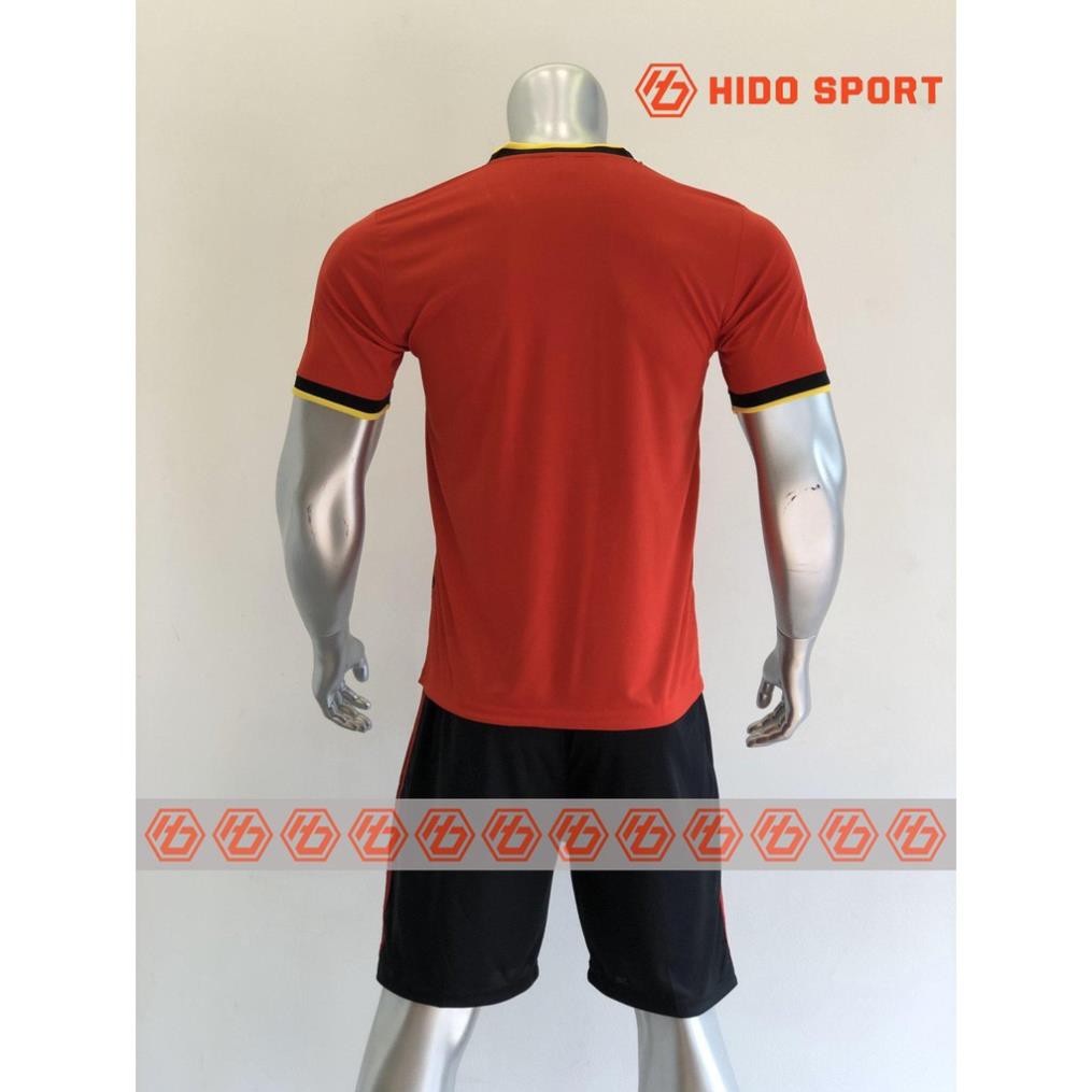Quần áo bóng đá Đội tuyển Bỉ tổng hợp thun mềm mịn co dãn tốt  ཾ