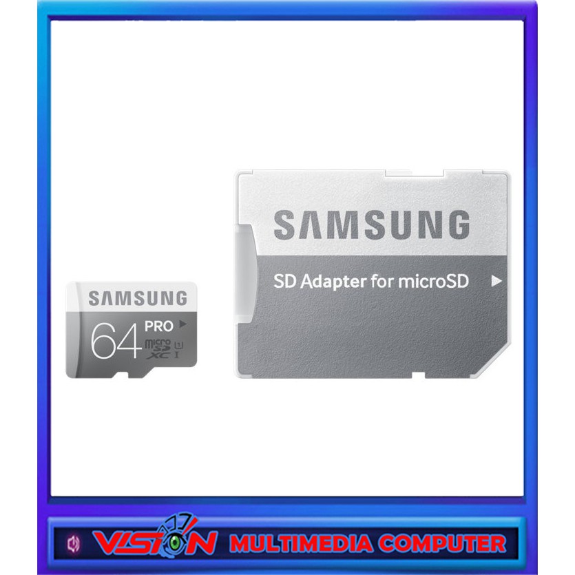 Thẻ Nhớ Samsung Microsd Pro 64gb Class 10 | Oem 99%