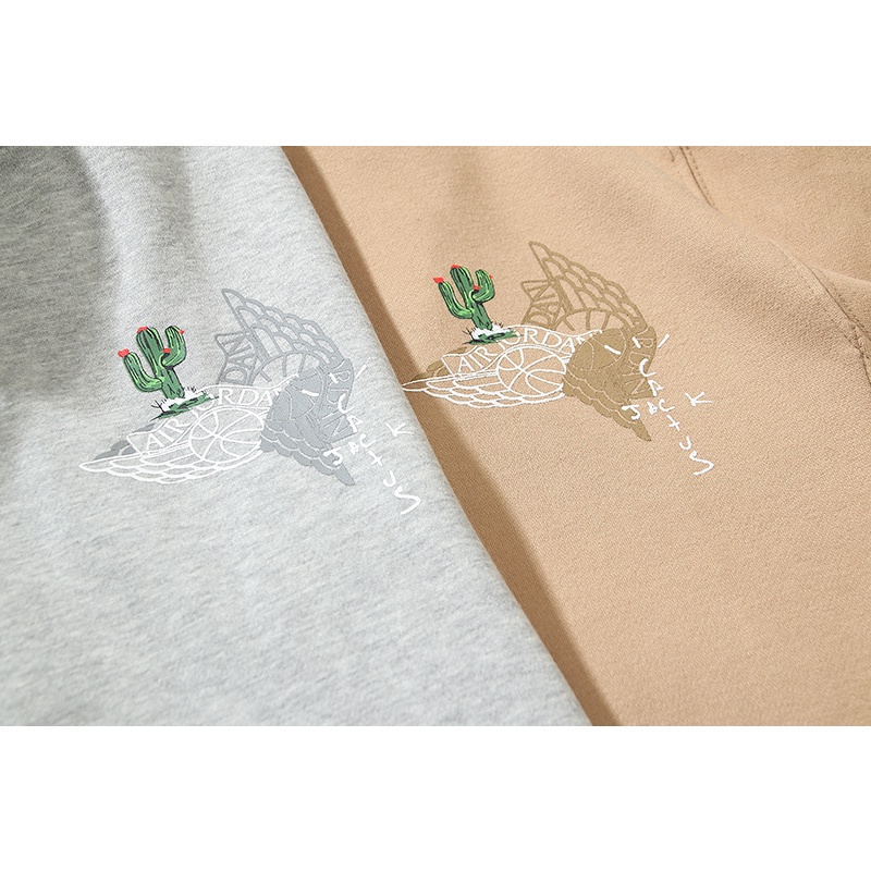 Áo Khoác Hoodie Chui Đầu Tay Dài In Hình Travis Scott Phía Trước