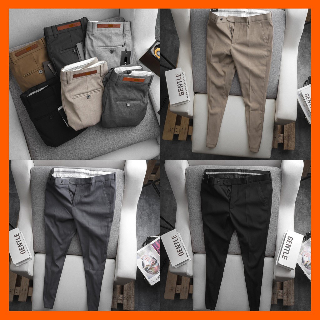 [Deal lớn ] Quần Âu Nam, Zrmen Quần Tây Nam- Quần Công Sở- Form Slim Fit- Vải Không Xù- Sang Trọng | BigBuy360 - bigbuy360.vn