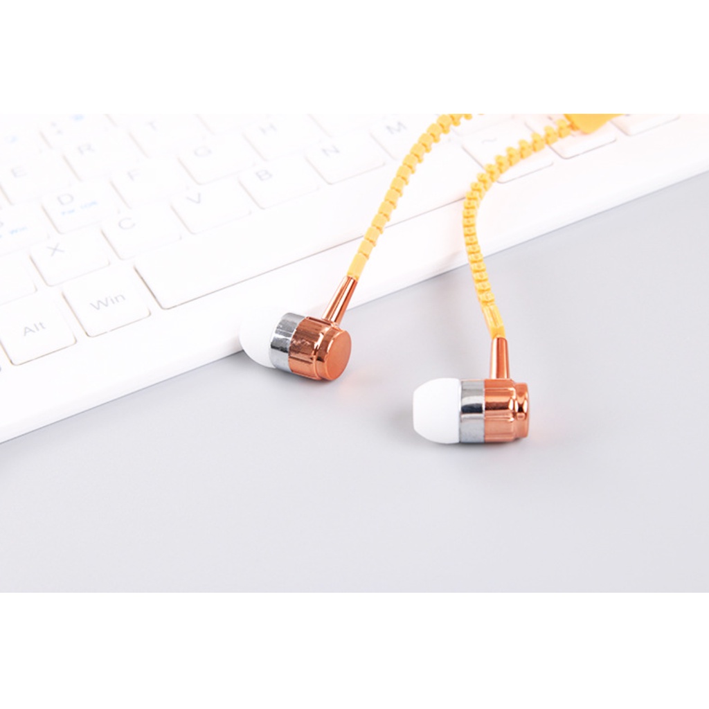 Tai Nghe Headphone Khoá kéo Đủ Màu Giá Rẻ - Hàng Có Sẵn