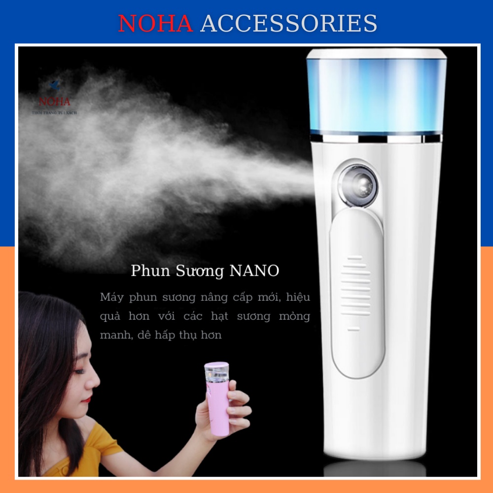 Máy phun sương Nano TL701 dưỡng ẩm da sử dụng sạc